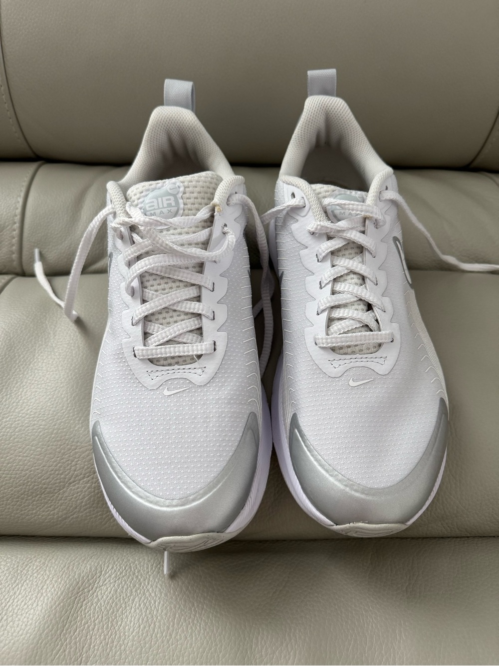 Nike Women’s Air Max Lightweight Sneakers - White/Silver